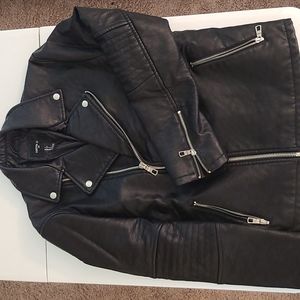 Mens Pleather Jacket